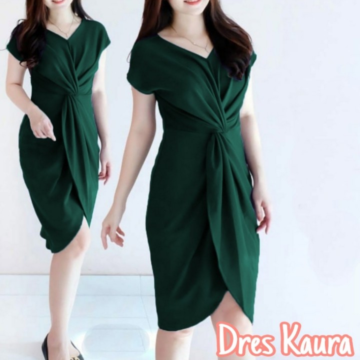 FWG - DRESS KAURA / DRESS PESTA / DRES CASUAL WANITA DRESS / DRESS WANITA TERBARU