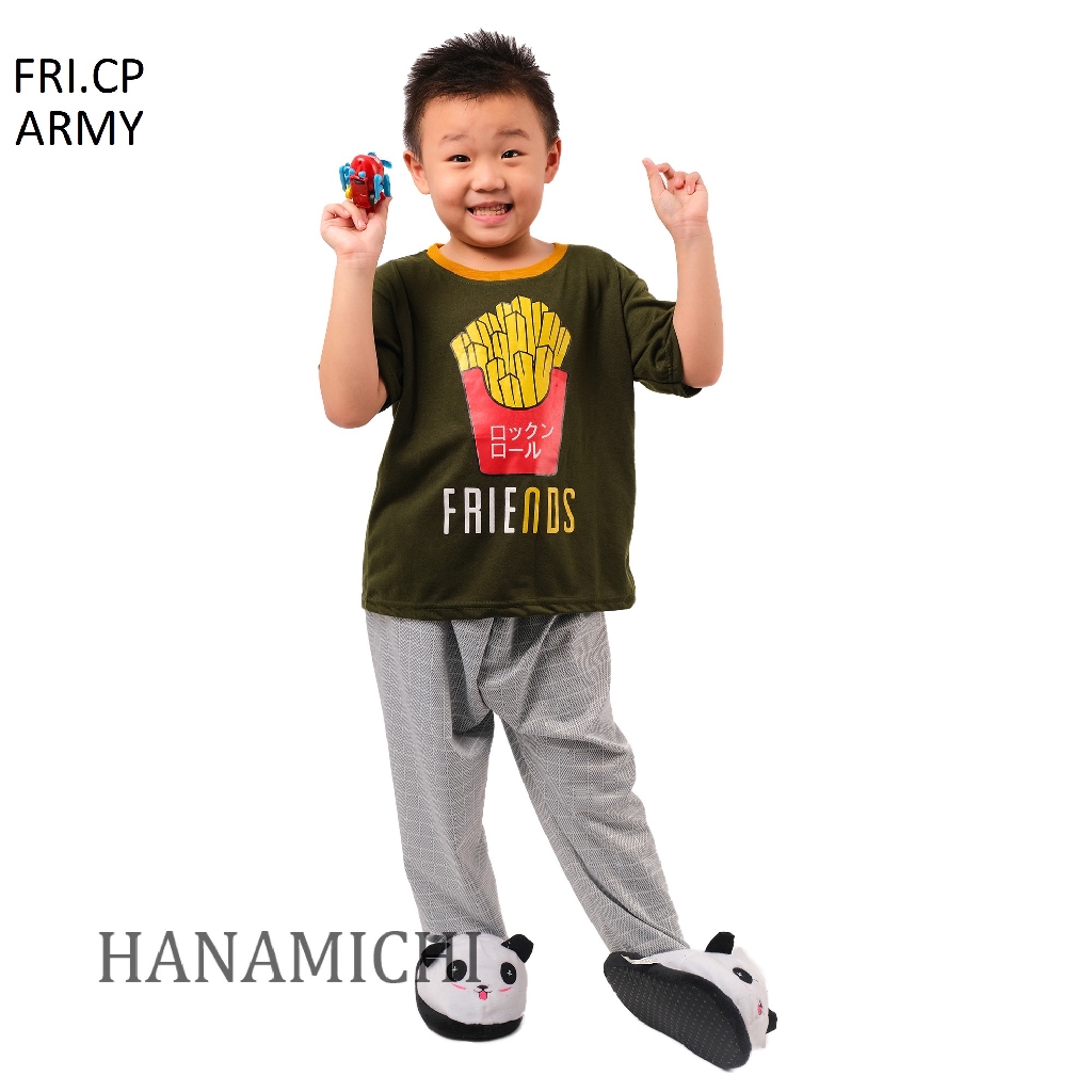 Hanamichi FRI.CP Baju Tidur Anak Lengan Pendek