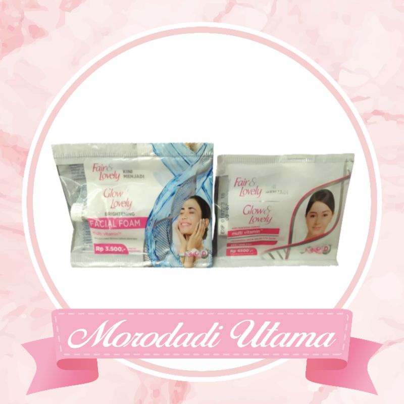 FAIR&amp;LOVELY CREAM/FOAM SACHET 9GR