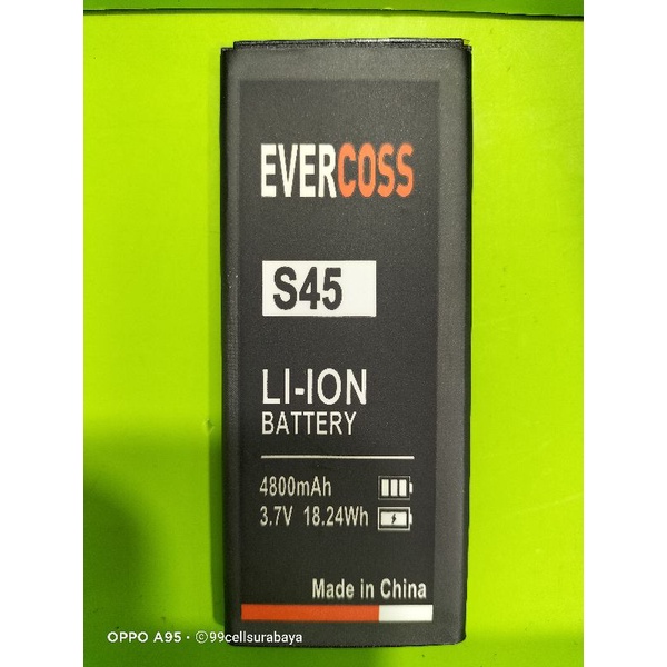 Baterai battery batrai batre Evercoss S45 original