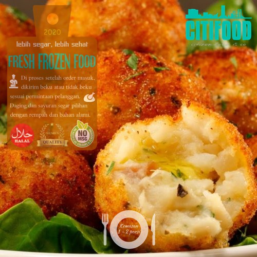 

Breaded Fish Ball | Bola Ikan Tepung Roti | Frozen