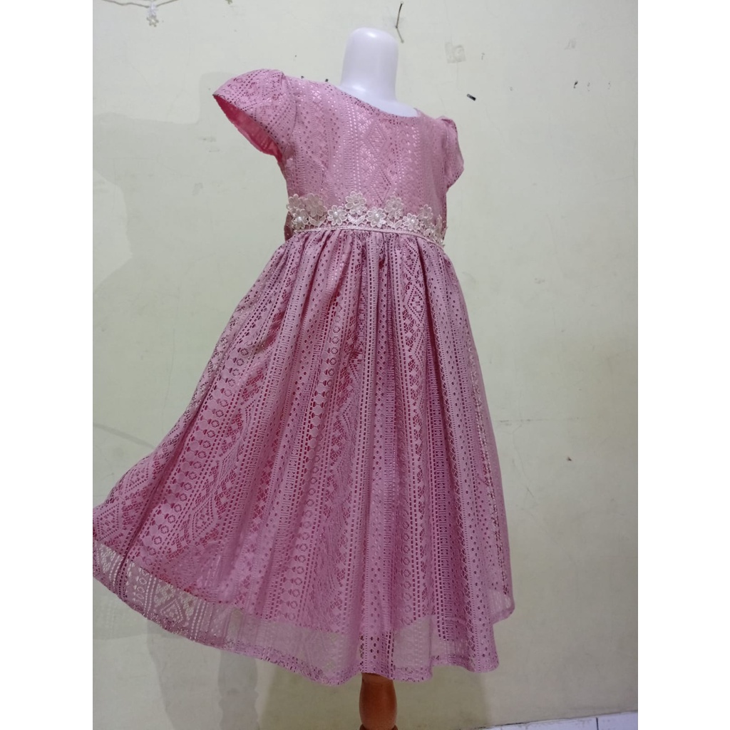 GAUN BROKAT MALIKA MELIA DRESS