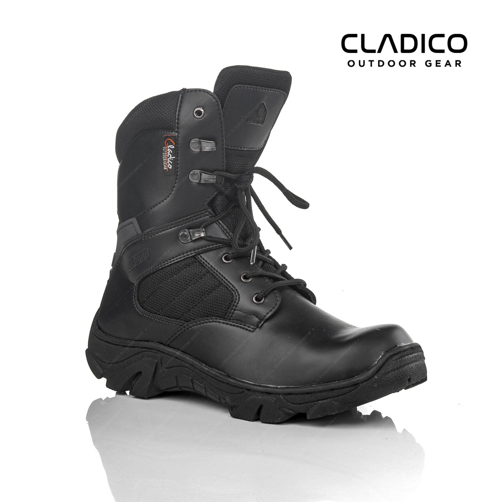Sepatu Safety Boots Ujung Besi Pria Cladico Rockwell High Kekinian Terlaris