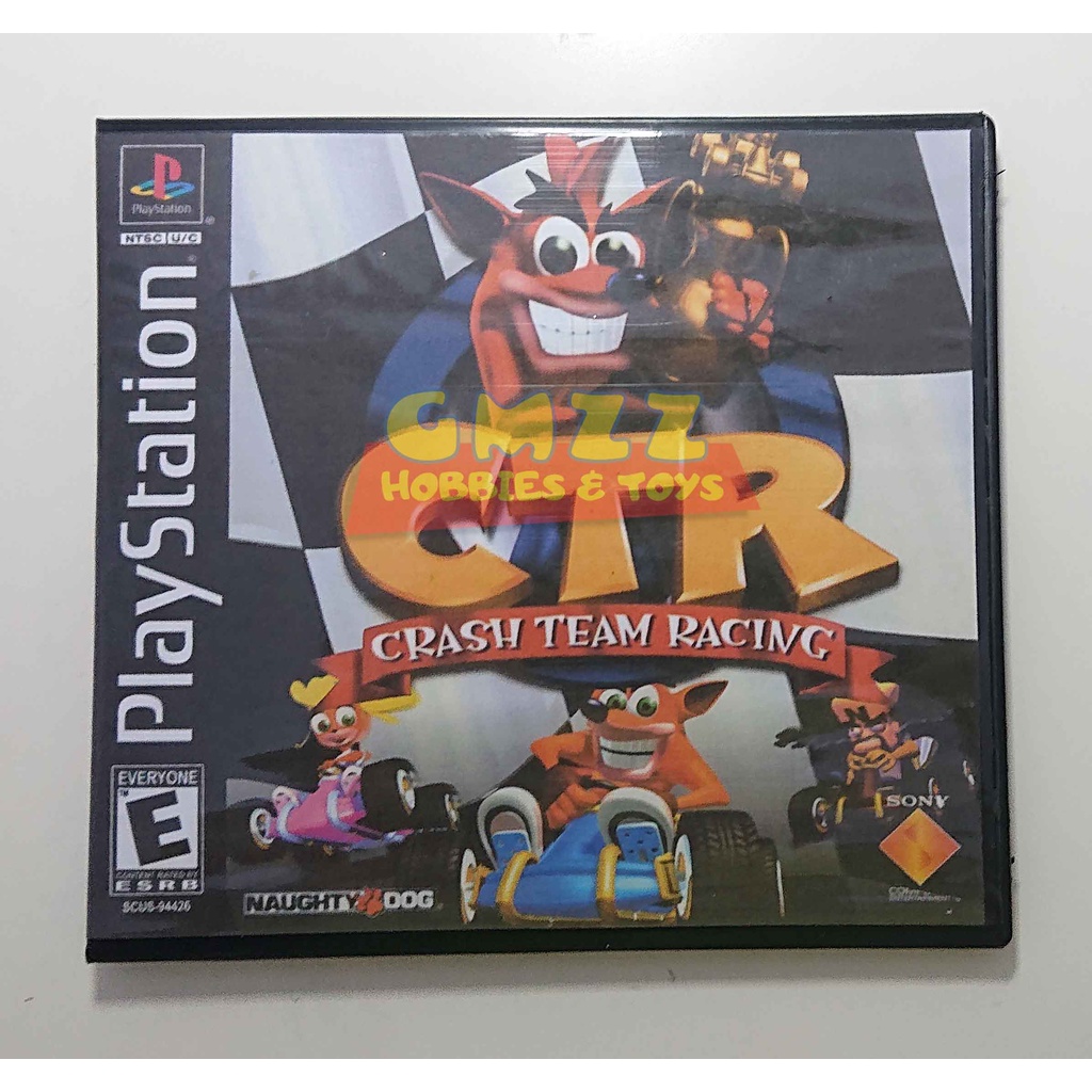 CD Kaset Game PS1 CTR Crash Team Racing