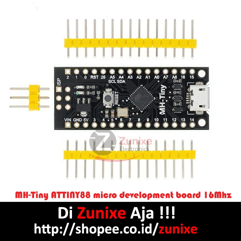 MH-Tiny ATTINY88 micro development board 16Mhz /Digispark ATTINY85 Upgraded /NANO V3.0 ATmega328 Extended Compatible for Arduino