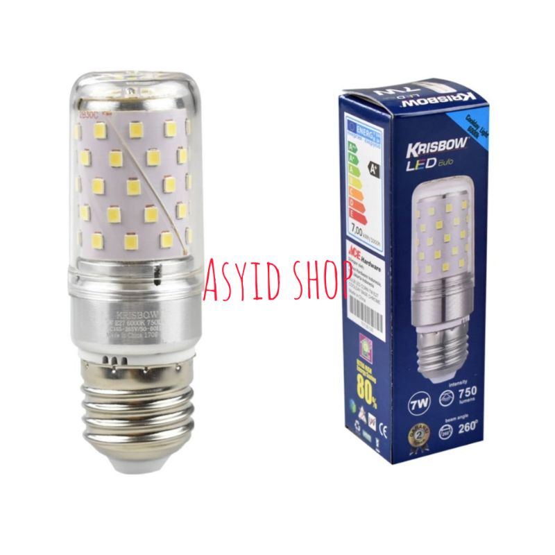 Krisbow lampu Led 7 watt E 27