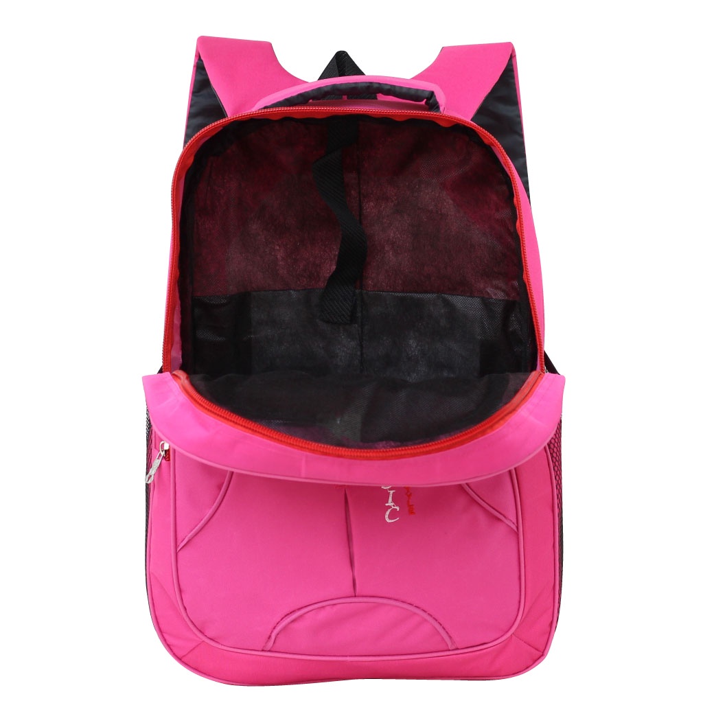 Tas Ransel Sekolah Tas Ransel Pria Tas Punggung Laptop Kuliah Polo Classic Pink Tas Pink Sekolah