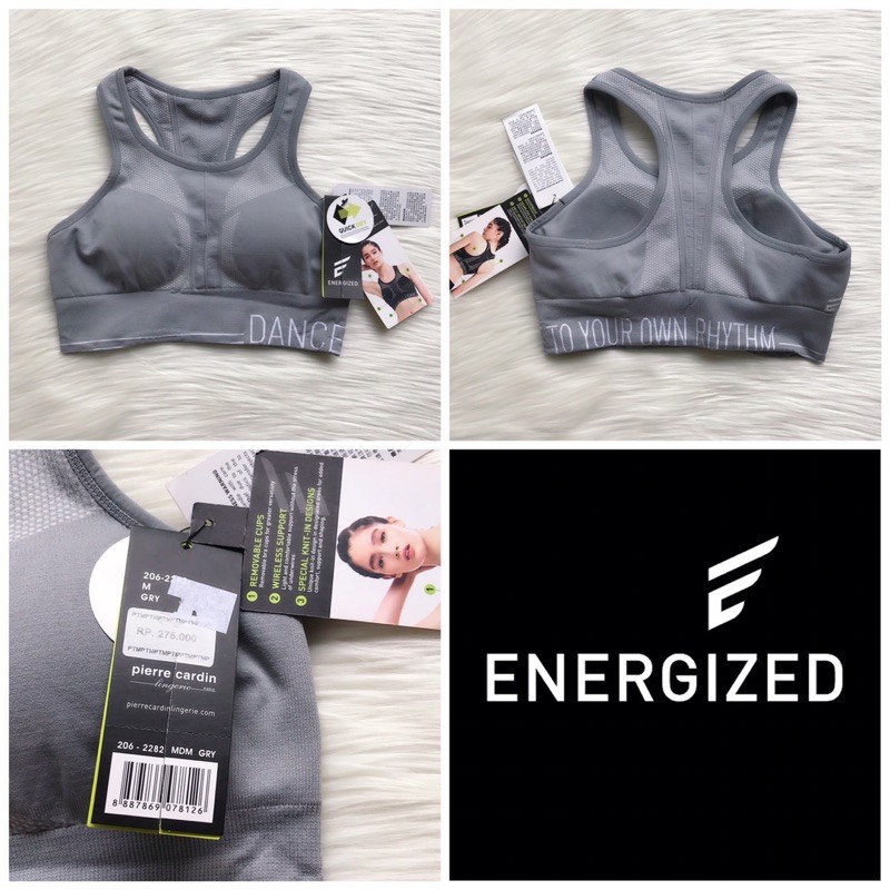 pierre cardin bra energized 206-2282 original bra sport branded sale