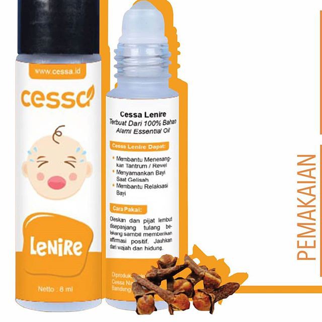 Cessa Lenire 8 ml - Essential Oil untuk Bayi Rewel