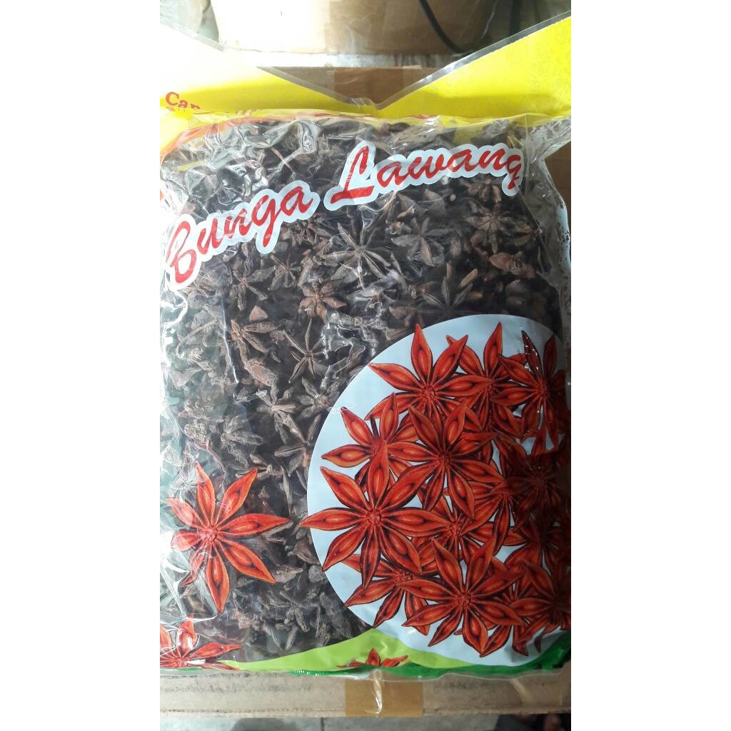 

pekak import 1kg / star anise import / bunga lawang