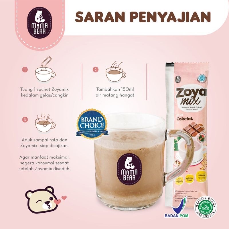 Mama bear Zoya Mix Asi Booster Mamabear Minuman Pelancar Asi