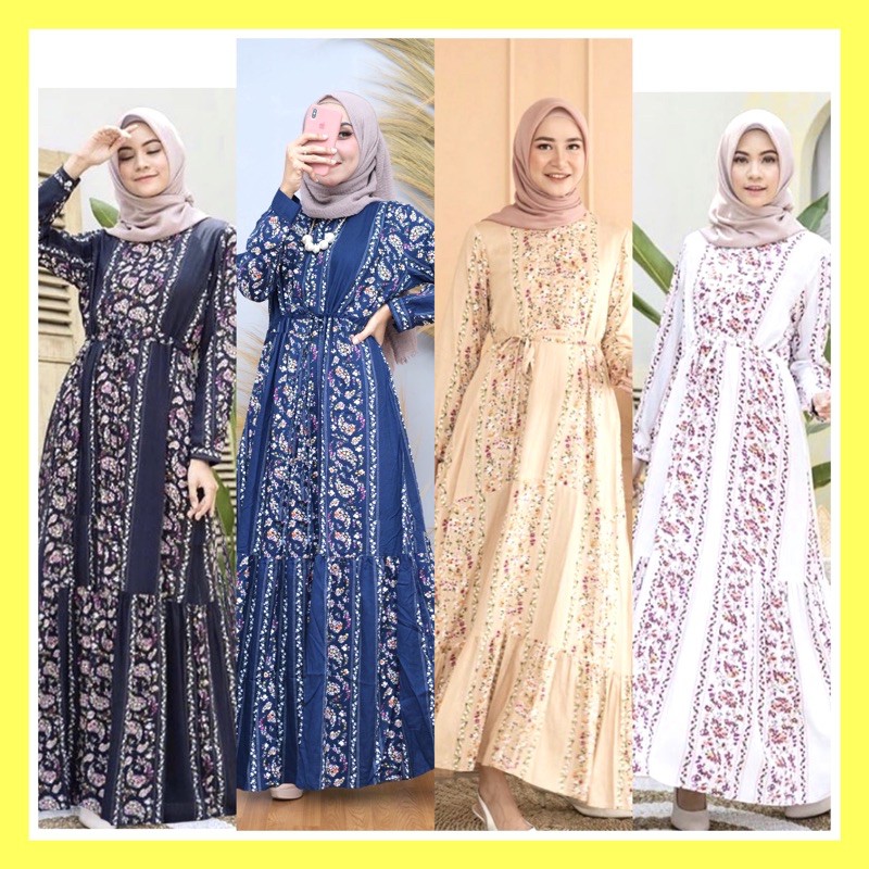HOMEY DRESS/HOMEY DRESS RAYON VISCOS/DRESS MAXI