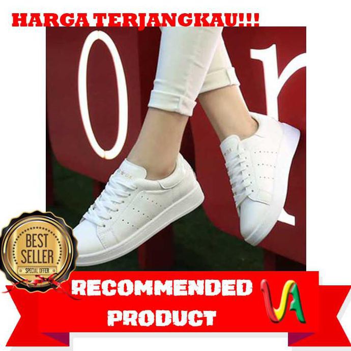 Sepatu Wanita Kets /sepatu Casual wanita / sepatu sneakers putih/sepatu kets murah wanita