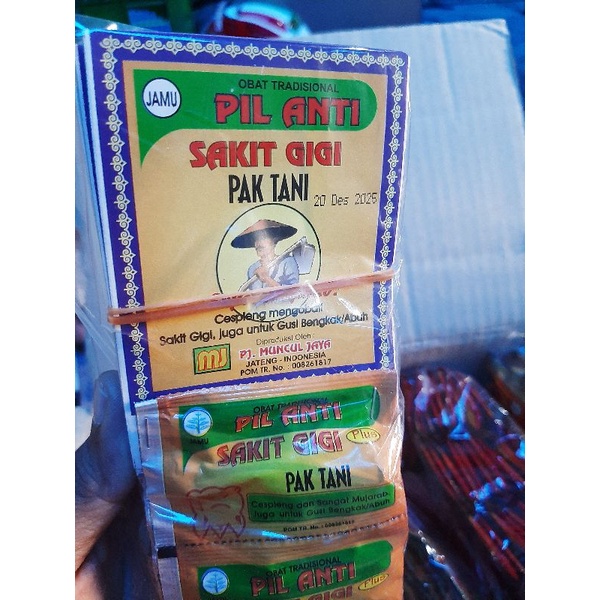 Pak Tani Obat Sakit Gigi 1 Slop