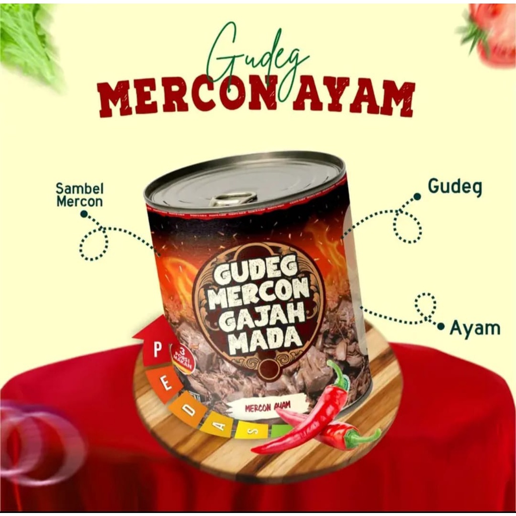 

Gudeg Gajah Mada Varian Mercon Ayam