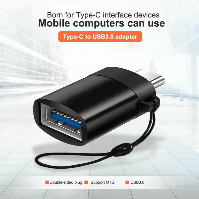 Robotsky USB Female to USB Type C OTG Adapter