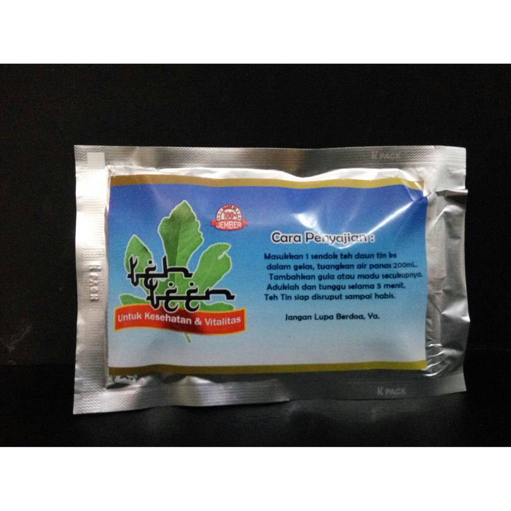 

[ASLI] Teh Daun Tin Sachet Celup PRAKTIS by Jember Tin Garden