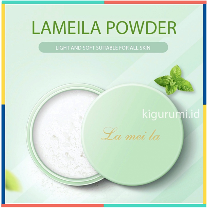 LAMEILA Bedak Alami Light Soft Skin Powder LA122