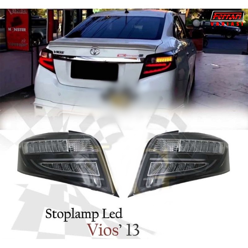 stop lamp lampu belakang mobil toyota Vios 2013 eagle ferrari variasi