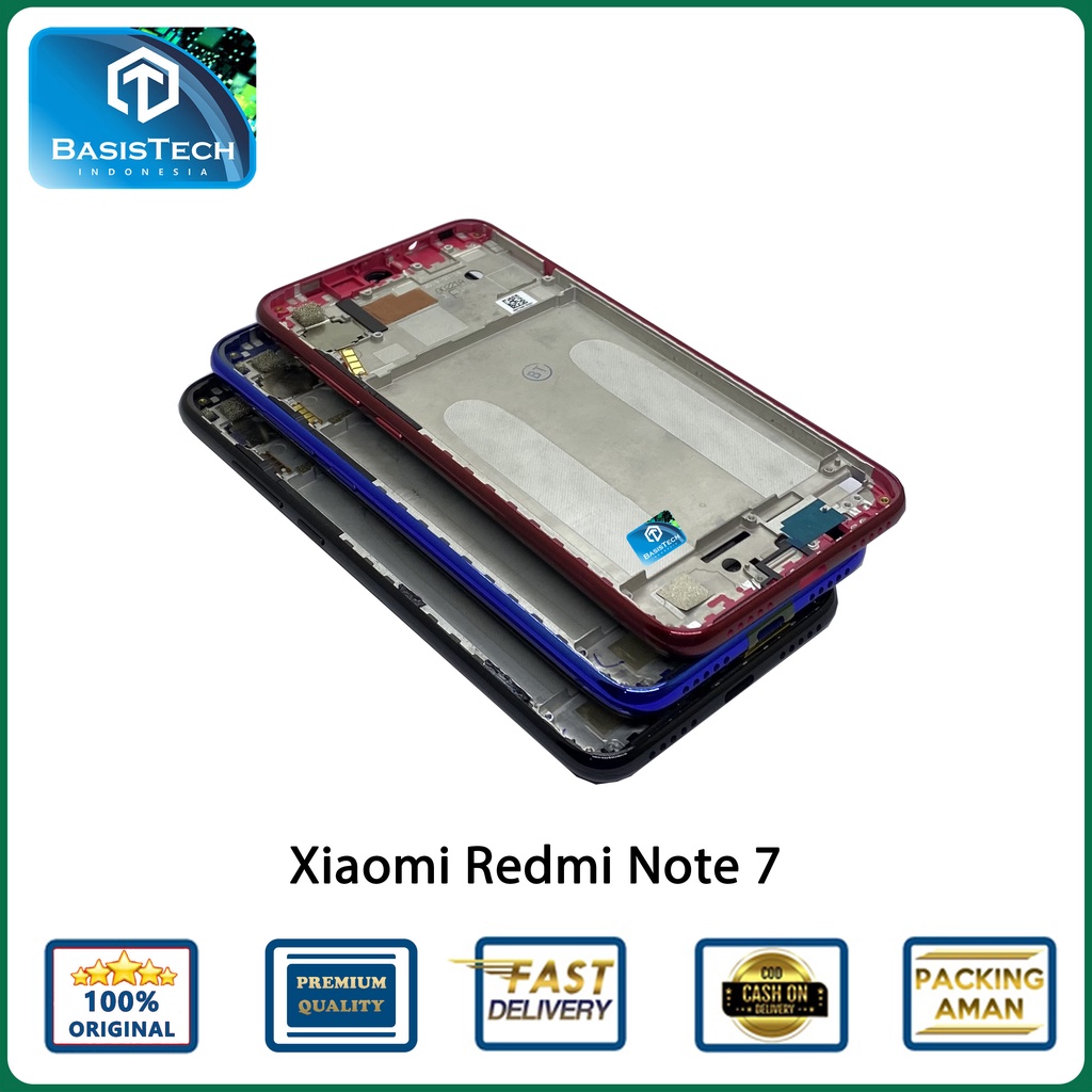 FRAME TATAKAN LCD XIAOMI REDMI NOTE 7 ORIGINAL QUALITY