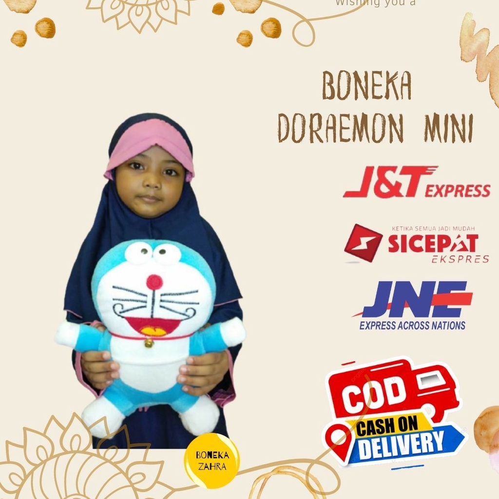 Boneka Doraemon Kecil Boneka Doraemon Mini Doraemon Murah Ukuran M 22cm