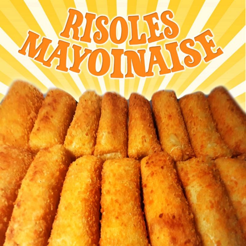 

1 pcs Risoles Mayonaise Haujek, posisi Surabaya, jajan pasar hemat, Frozen Food, Frozen