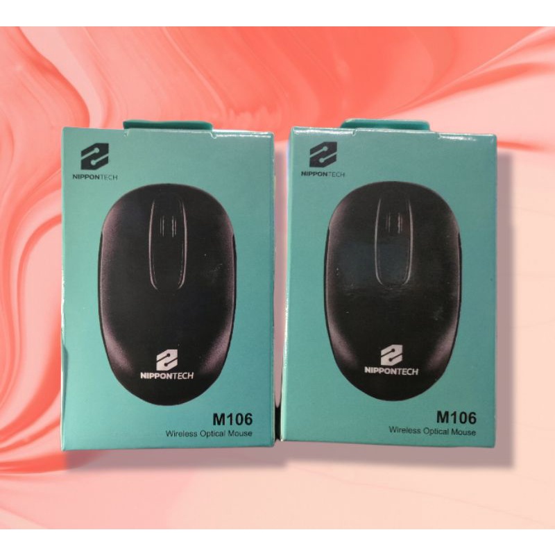 mouse wireles optical nipontech m106 original murah