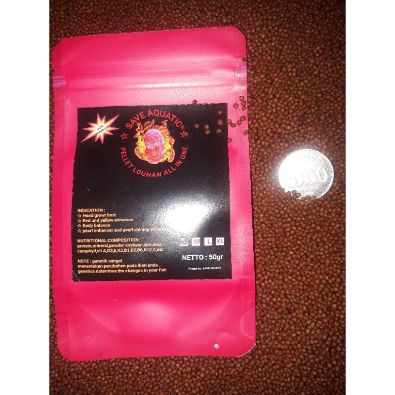 

SAVEAQUATUC PELLET LOUHAN EKONOMIS SIZE S 1mm