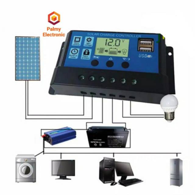 PWM Solar Charge Controller 30 Ampere