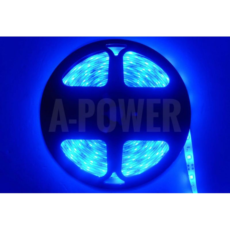 Lovov - Lampu LED Strip Tahan Air (Biru)