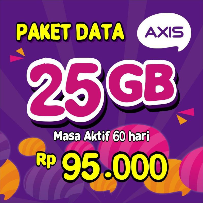 PAKET DATA AXIS BISA 60 HARI