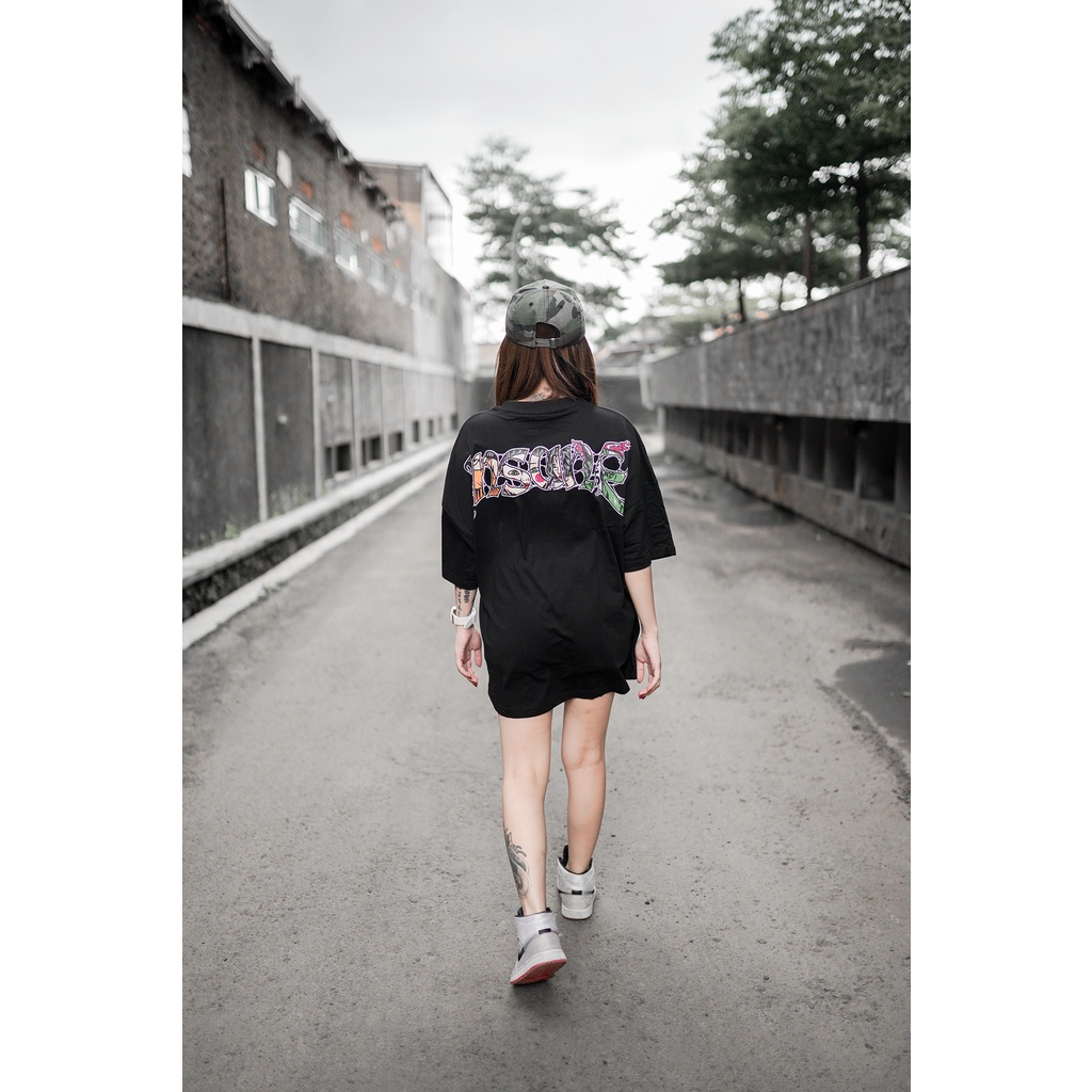 kaos oversize / oversized local brand insane