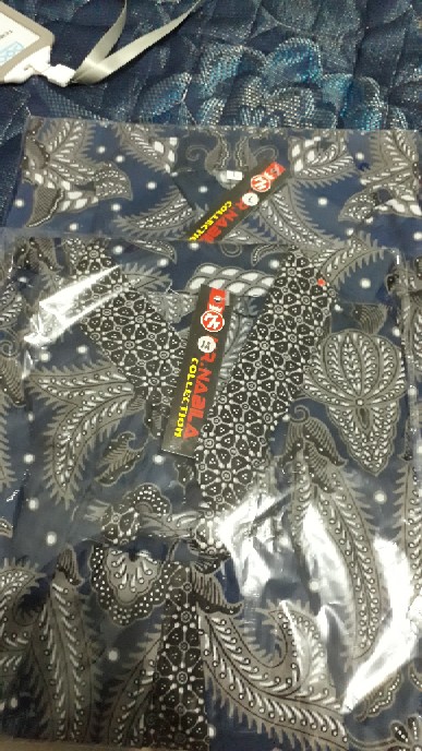 Baju Atasan Blouse Batik Wanita Cewek Muslim Couple Lengan Panjang Modern Kekinian Terbaru Nbl01