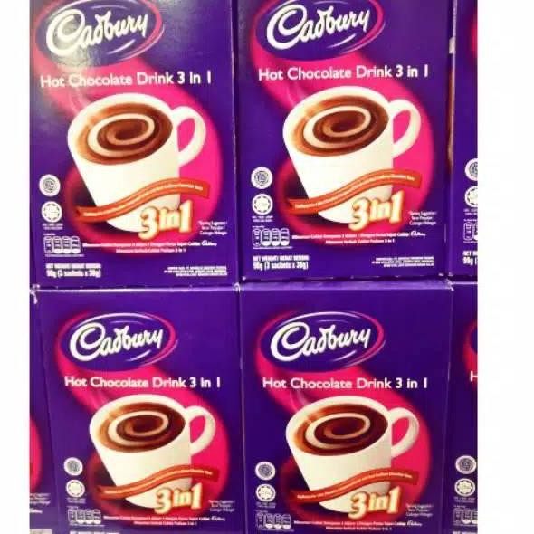 

[Terlaris Today] Cadbury hot drink isi 3 sachet 2021