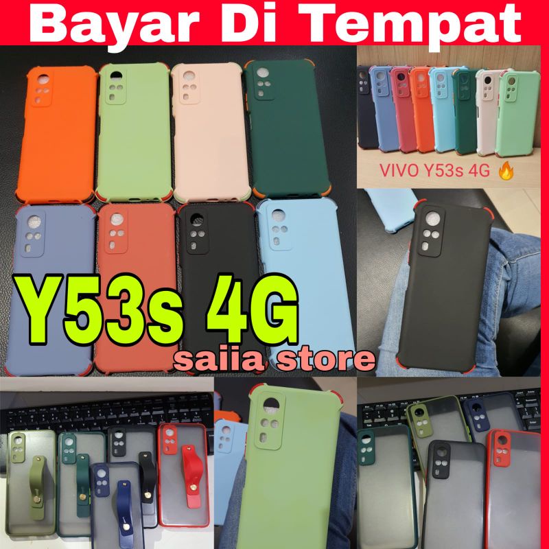 Saiia Store Hardcase Vivo Y53s Aneka Warna Silikon Y53S Softcase Y53s 4G