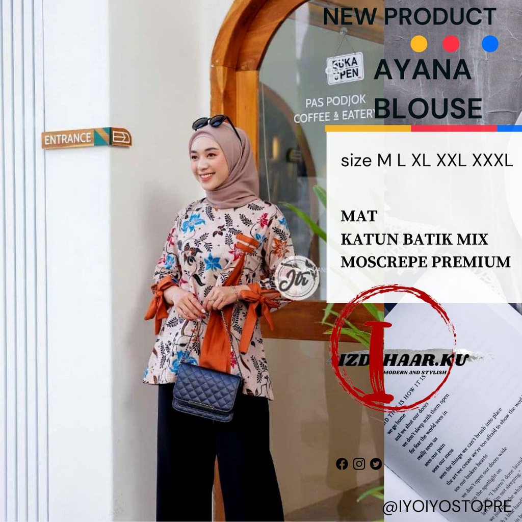 Baju Batik Wanita modern Lengan Panjang /atasan batik wanita modern /Baju Batik Wanita JUMBO/baju batik wanita kantor/batik kantor wanita/ batik kerja wanita/blouse batik wanita modern/blouse batik JUMBO/atasan batik terbaru