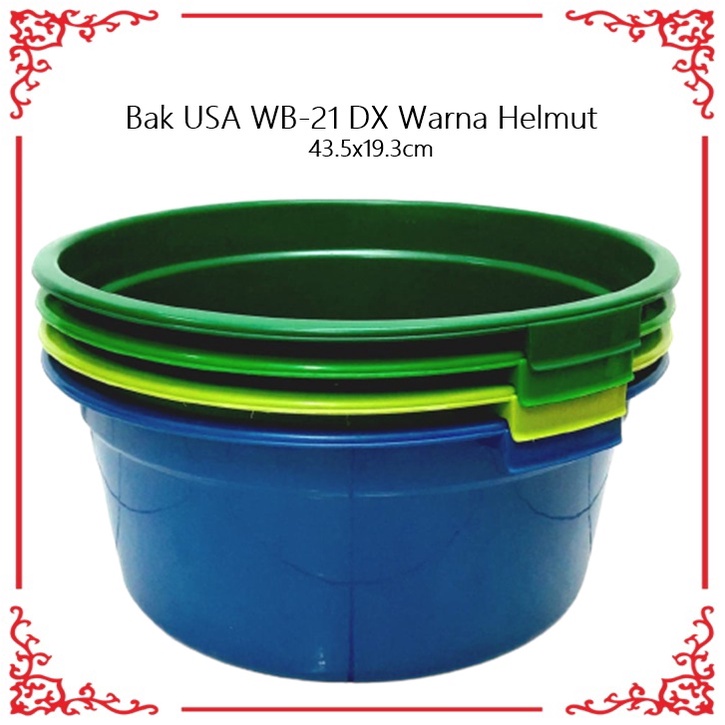 Bak USA WB-21 DX Warna Helmut 43.5cm