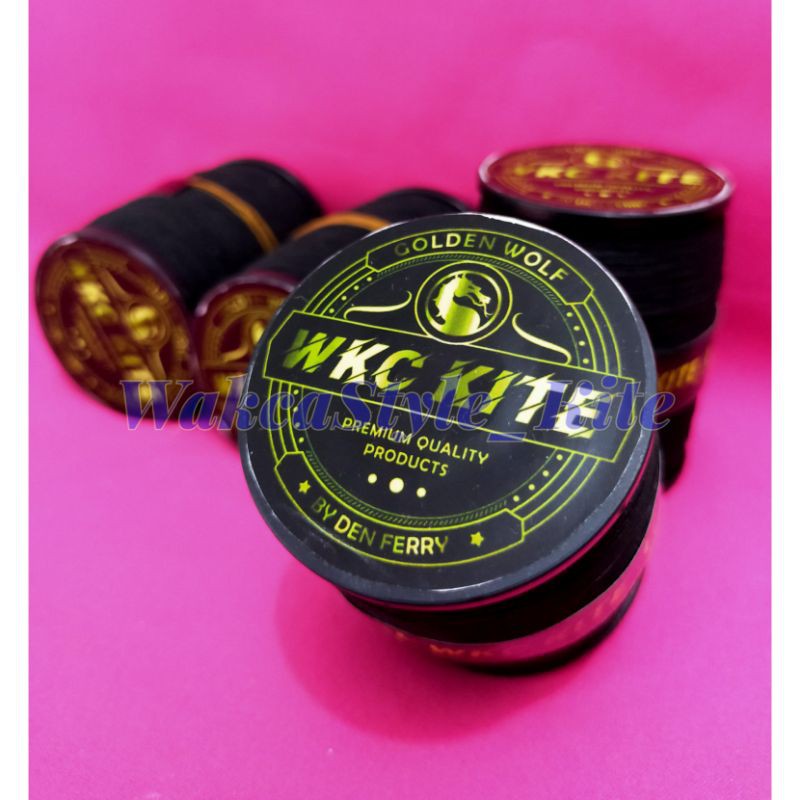 Gelasan WKC Kite Golden Wolf Layangan Aduan Original by Den Ferry