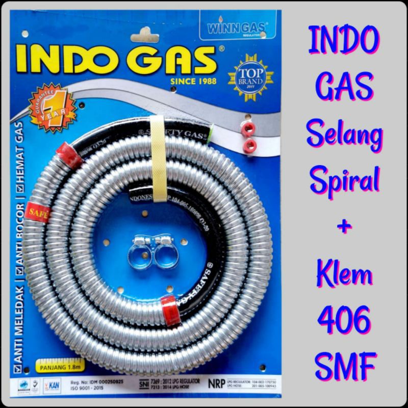 Selang Flexible Indogas 406-SMF