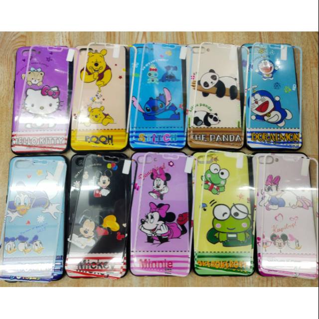 Case Sweet Name Edition 2 + Tempered Glass VIVO Y12/Y15/Y17/Y53/Y71/V9/V17/V17 PRO/S1/S1 PRO/Z1