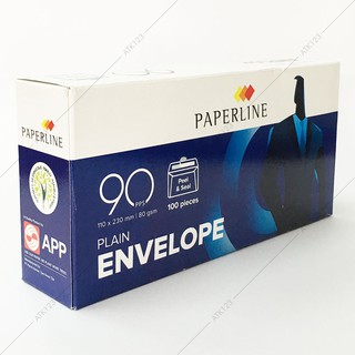 Amplop Putih Paperline 90 PPS Uk 110 x 230 mm Shopee 