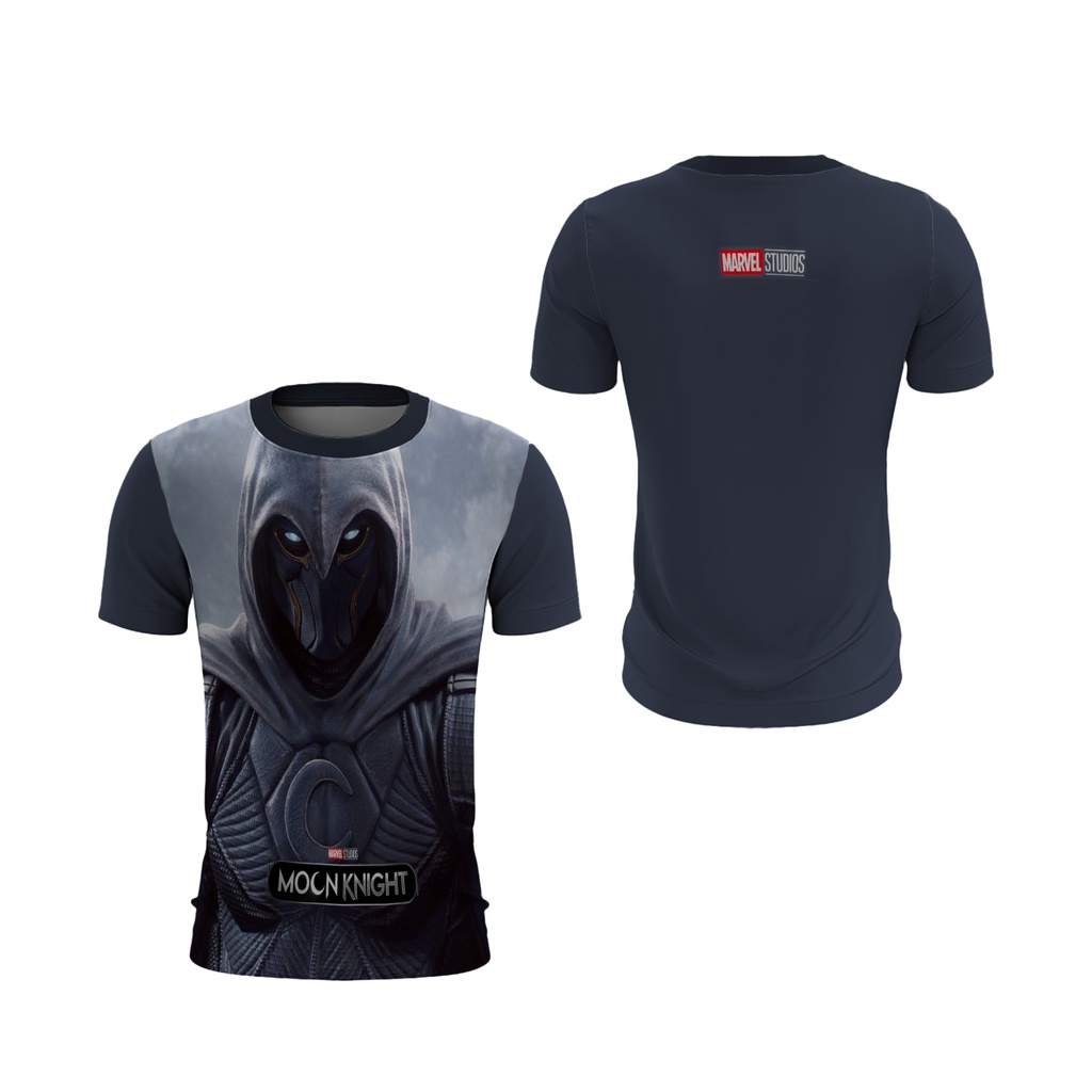 Tinishop - Kaos Moon Knight Pria | Kaos Moon Knight Dewasa | Kaos O-Neck Moon Knight FullPrint