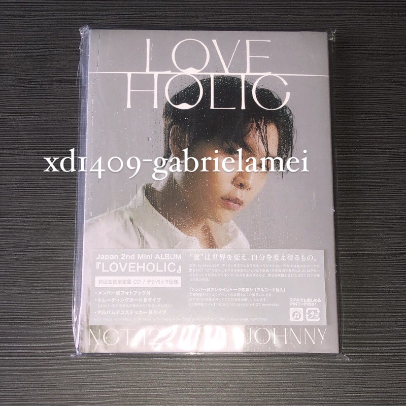 desc - album only nct 127 loveholic johnny