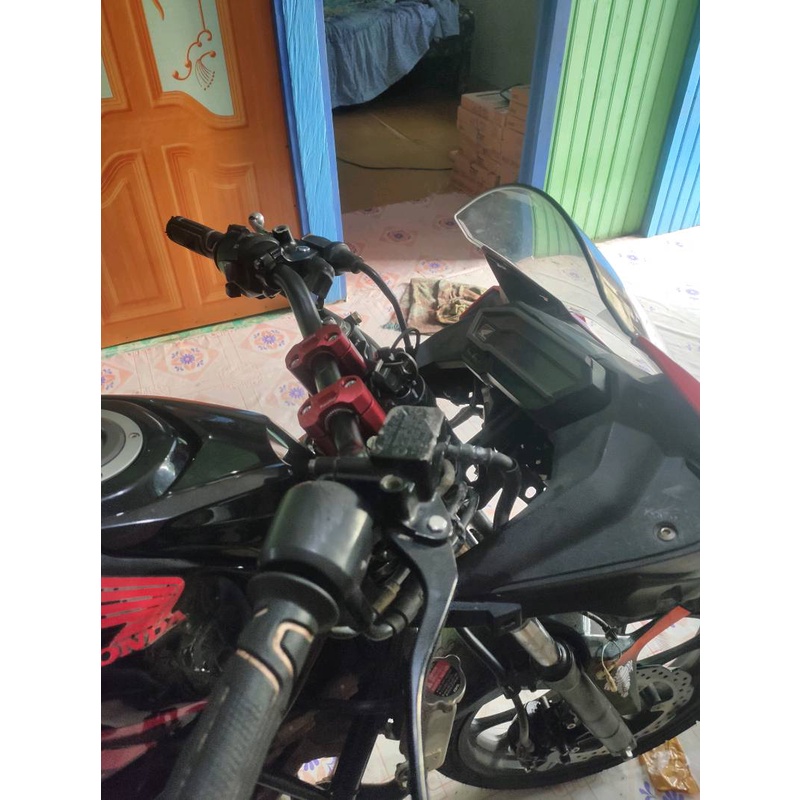 Breket dudukan stang CB150R Old  New Facelift CBR150R CBU Gen 2 (headlamp satu) Lokal Facelift K45G Bracket Dudukan Stang CBR 150R CB150R Facelift CBR Sport dan CB150 Fighter