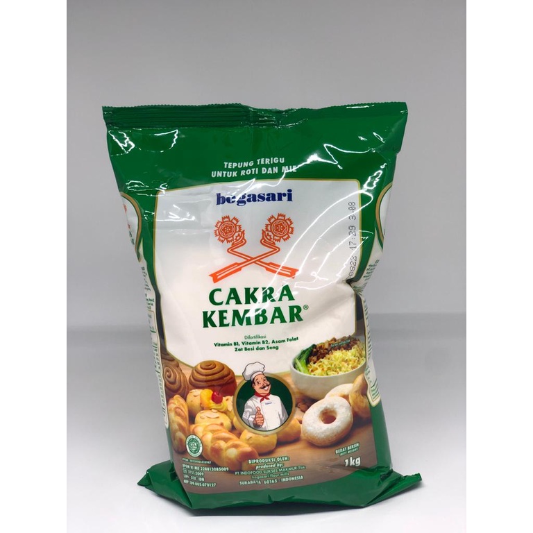 

Tepung Cakra Kembar Premium 1kg