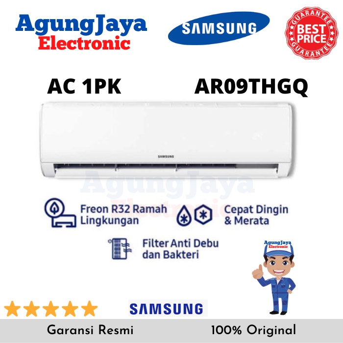 AC SAMSUNG 1PK AR09THGQ TURBO COOLING LOW WATT 1 PK (CILEGON SERANG)