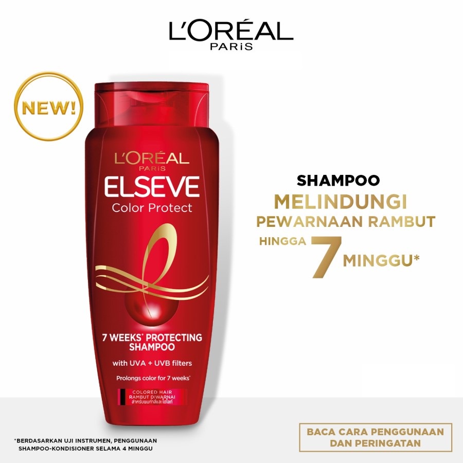 ★ BB ★ L'Oreal Paris Color Protecting Shampoo 155ml - 280ml | Hair Care Perawatan Rambut Berwarna Loreal