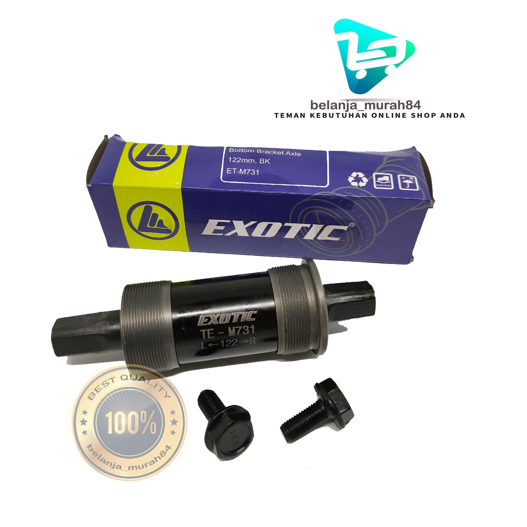 BB Bottom Bracket 122 Pacific / Exotic / Atlantis Lipat MTB