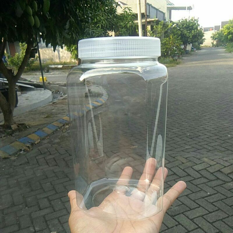 Toples Plastik Cupang 2 liter