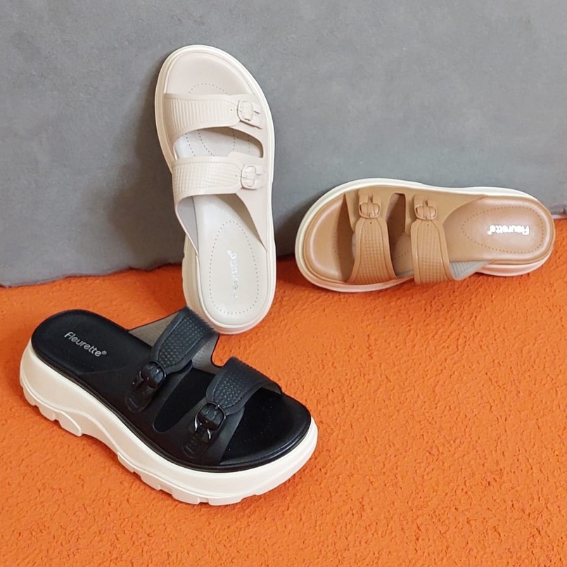 Fleurette Sepatu Sendal Wanita JEAN